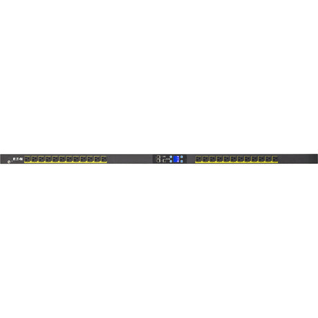 Eaton Metered Input rack PDU, 0U, 5-20P, L5-20P input, 1.92 kW max, 120V, 16A, 10 ft cord, Single-phase, Outlets: (24) 5-20R — EMI101-10