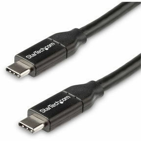 StarTech.com 0.5m USB C to USB C Cable w/ 5A PD - M/M - USB 2.0 - USB-IF Certified - USB Type C Cable - USB C Charging Cable - USB C PD Cable — USB2C5C50CM