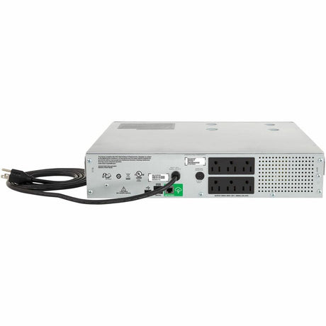 APC Smart-UPS C, Line Interactive, 1000VA, Rackmount 2U, 120V, 6x NEMA 5-15R outlets, SmartConnect port, USB and Serial communication, AVR,Graphic LCD — SMC1000-2UC