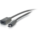 C2G 3ft USB C Extension Cable - USB C to USB C Extension Cable - USB 3.1 Gen 1 - 5Gbps - M/F — 28656