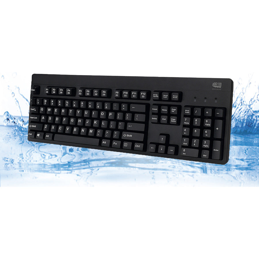 Adesso EasyTouch 630UB - Antimicrobial Waterproof Keyboard — AKB-630UB