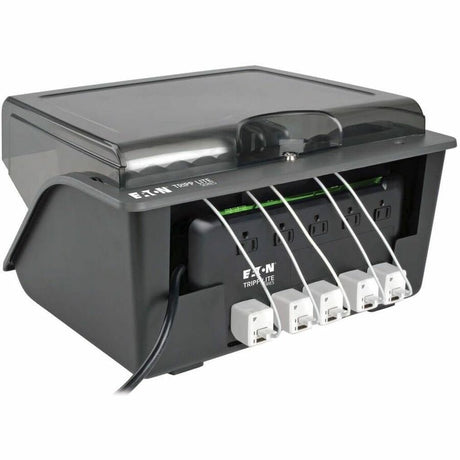 Eaton Tripp Lite Series 10-Device Desktop AC Charging Station with Surge Protector for Tablets, Laptops and E-Readers — CSD1006AC