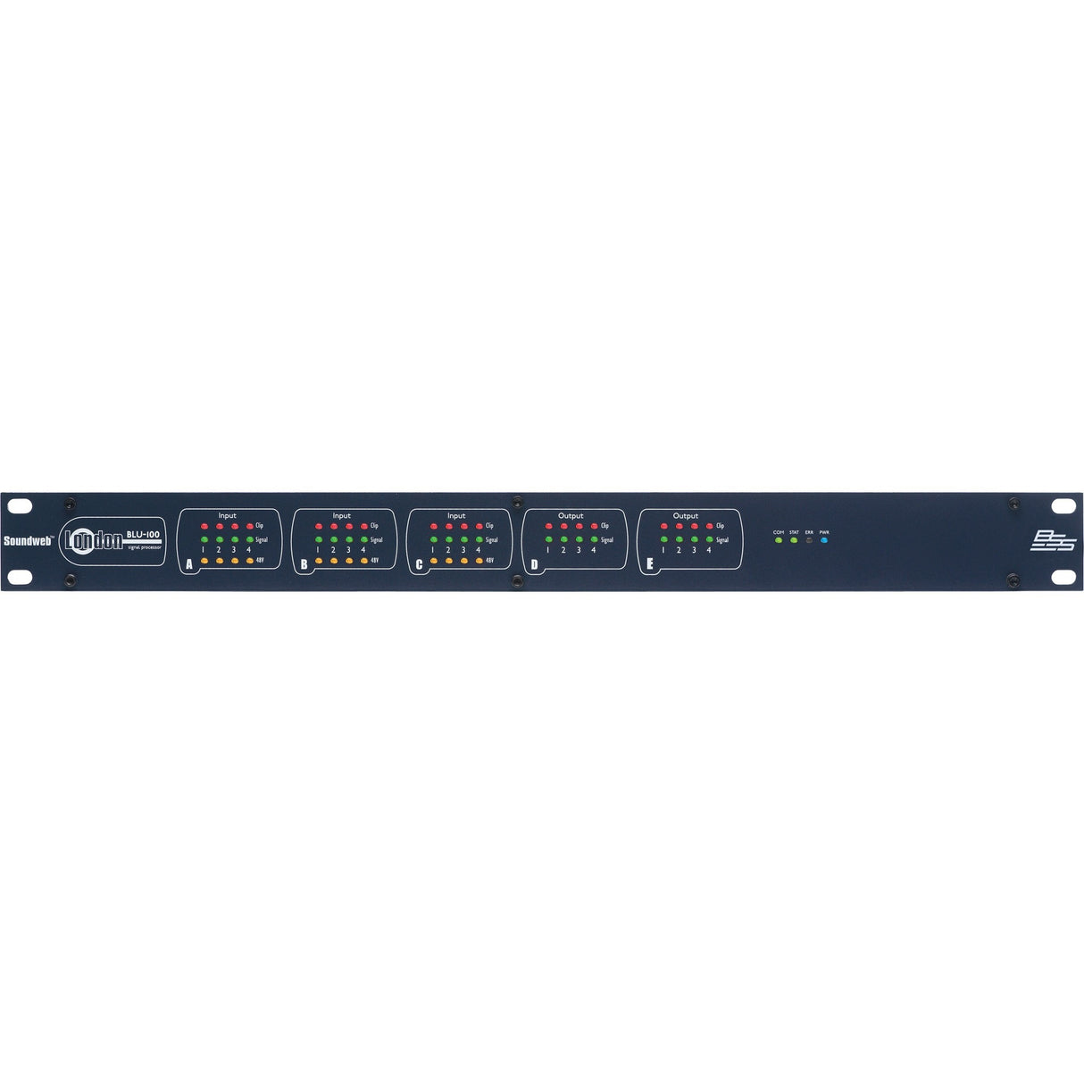 BSS BLU-100 12x8 Signal Processor with BLU link — BSSBLU100M