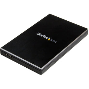 StarTech.com 2.5" External Hard Drive Enclosure - Supports UASP - Aluminum - USB 3.1 Enclosure - SSD/HDD Enclosure — S251BMU313