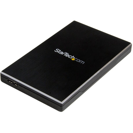 StarTech.com 2.5" External Hard Drive Enclosure - Supports UASP - Aluminum - USB 3.1 Enclosure - SSD/HDD Enclosure — S251BMU313