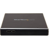 StarTech.com 2.5" External Hard Drive Enclosure - Supports UASP - Aluminum - USB 3.1 Enclosure - SSD/HDD Enclosure — S251BMU313