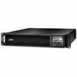 APC Smart-UPS On-Line, 2200VA, Rackmount 2U, 120V, 6x 5-20R+1x L5-20R NEMA outlets, Network Card, Extended runtime, W/ rail kit — SRT2200RMXLA-NC