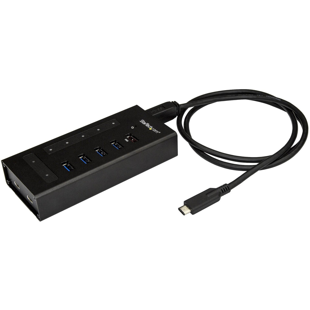 StarTech.com 7 Port USB C Hub - 2x USB-C & 5x USB-A - Mountable Metal USB 3.0 Type-C Hub - 5Gbps USB 3.2 Gen 1 - Self Powered - BC 1.2 — HB30C5A2CST