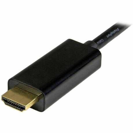 StarTech.com 6ft (2m) Mini DisplayPort to HDMI Cable, 4K 30Hz Video, Mini DP to HDMI Adapter/Converter Cable, mDP to HDMI Monitor/Display — MDP2HDMM2MB