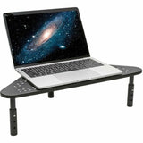 Eaton Tripp Lite Series Monitor Riser for Desk, 12 x 20 in. - Height Adjustable, Corner, Metal, Black — MR1220M