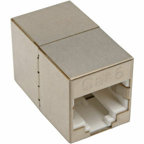 Eaton Tripp Lite Series Cat6 Straight-Through Modular Shielded Compact In-Line Coupler (RJ45 F/F), TAA — N234-001-SH