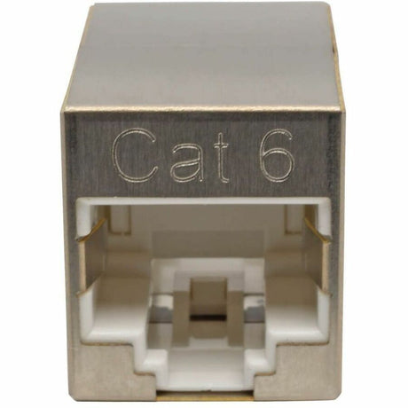 Eaton Tripp Lite Series Cat6 Straight-Through Modular Shielded Compact In-Line Coupler (RJ45 F/F), TAA — N234-001-SH