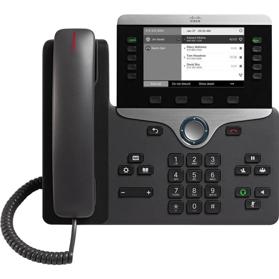 Cisco 8811 IP Phone - Wall Mountable — CP-8811-3PW-NA-K9=