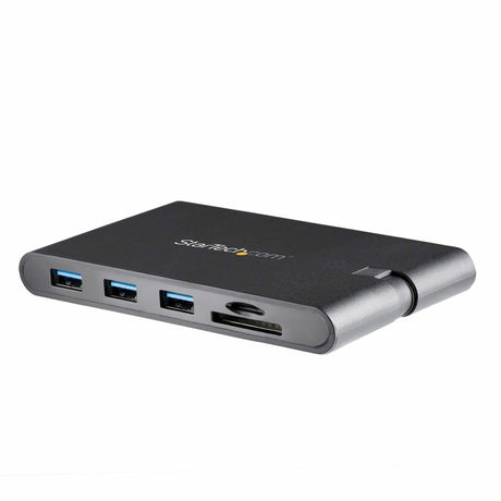 StarTech.com USB C Multiport Adapter - USB Type-C Mini Dock with HDMI 4K or VGA Video - 100W PD Passthrough, 3x USB 3.0, GbE, SD & MicroSD — DKT30CHVSCPD