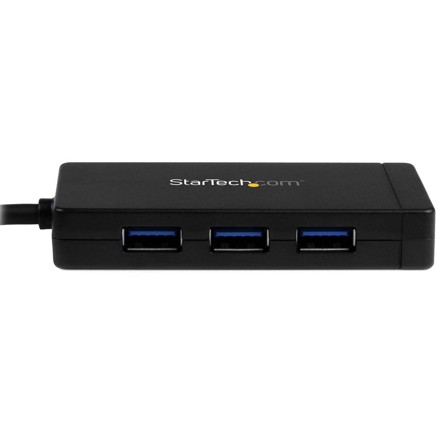 StarTech.com USB-C to Ethernet Adapter? Gigabit? 3 Port USB C to USB Hub and Power Adapter? Thunderbolt 3 Compatible — HB30C3A1GE