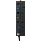 Adesso 7-ports USB 3.0 Hub with 5V2A Power Adaptor — AUH-3070P