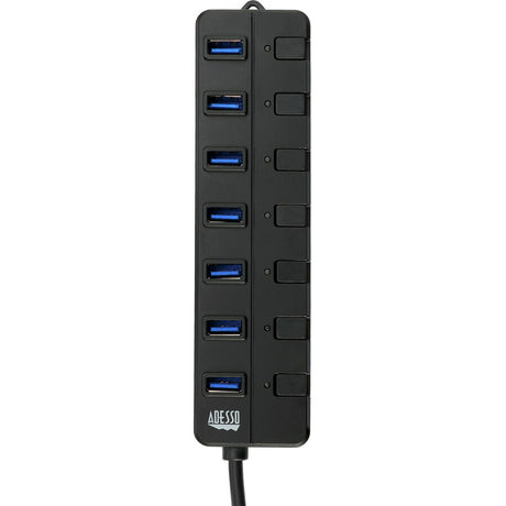 Adesso 7-ports USB 3.0 Hub with 5V2A Power Adaptor — AUH-3070P
