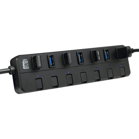 Adesso 7-ports USB 3.0 Hub with 5V2A Power Adaptor — AUH-3070P