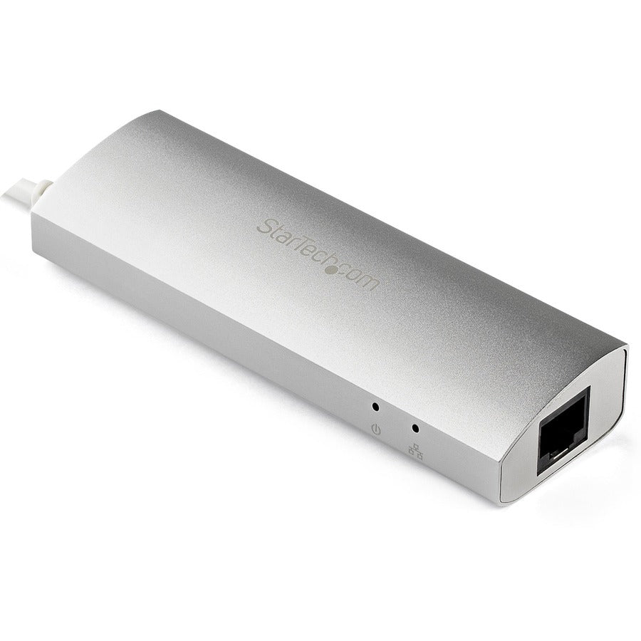 StarTech.com 3-Port USB Hub with Ethernet, USB-A Ports, Gigabit Ethernet/GbE, USB 5Gbps, Bus-Powered, Portable Laptop USB 3.0 Hub — ST3300G3UA