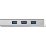 StarTech.com 3-Port USB Hub with Ethernet, USB-A Ports, Gigabit Ethernet/GbE, USB 5Gbps, Bus-Powered, Portable Laptop USB 3.0 Hub — ST3300G3UA