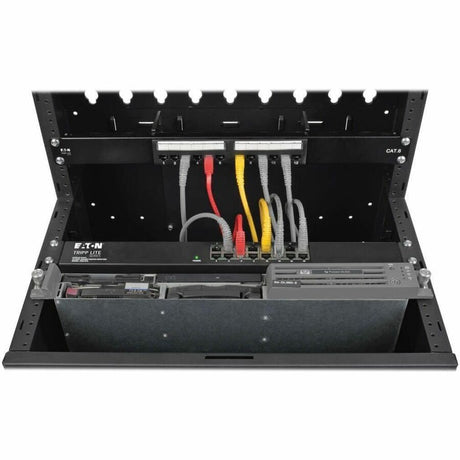 Eaton Tripp Lite Series SmartRack 12U Low-Profile Vertical-Mount Wall-Mount Small Server Rack Enclosure — SRWF12U38