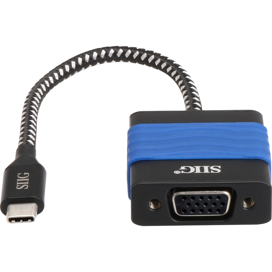SIIG USB Type-C to VGA Video Cable Adapter — CB-TC0114-S2
