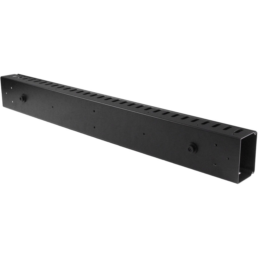 StarTech.com Vertical Cable Organizer with Finger Ducts - Vertical Cable Management Panel - Rack-Mount Cable Raceway - 40U - 6 ft. — CMVER40UF