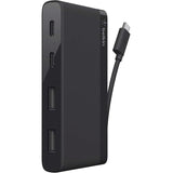 Belkin USB-C 4-Port Mini Hub (USB Type-C) — F4U090btBLK