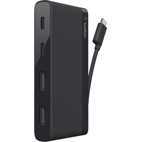 Belkin USB-C 4-Port Mini Hub (USB Type-C) — F4U090btBLK