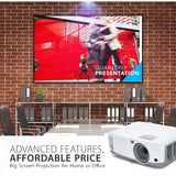ViewSonic PA503X 4000 Lumens XGA High Brightness Projector Projector for Home and Office with HDMI Vertical Keystone — PA503X