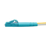 Eaton Tripp Lite Series 100G Duplex Multimode 50/125 OM5 Fiber Optic Cable, Lime Green, LC/LC, 1 m (3.3 ft.) — N820-01M-OM5