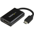 StarTech.com USB C to HDMI 2.0 Adapter 4K 60Hz with 60W Power Delivery Pass-Through Charging - USB Type-C to HDMI Video Converter - Black — CDP2HDUCP