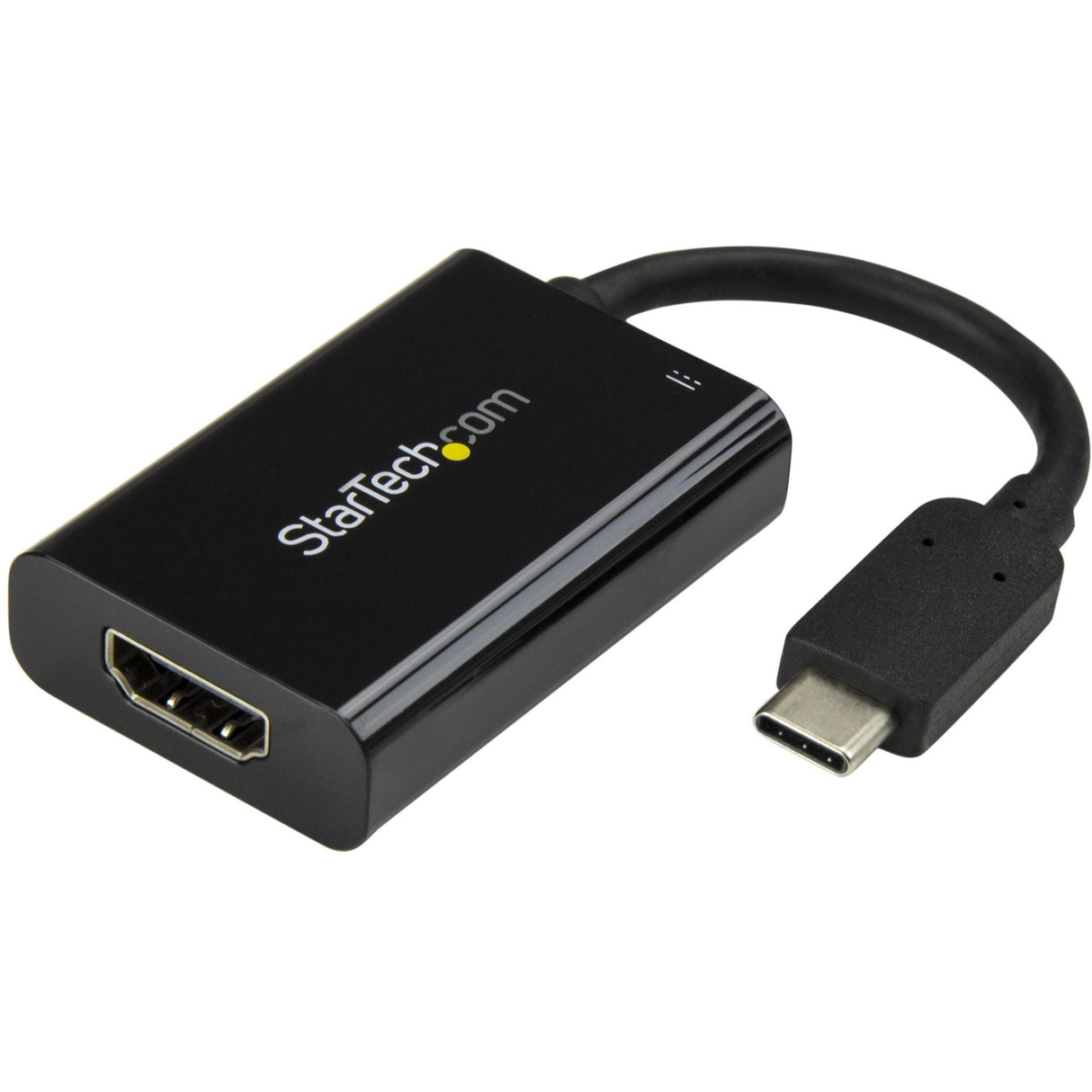 StarTech.com USB C to HDMI 2.0 Adapter 4K 60Hz with 60W Power Delivery Pass-Through Charging - USB Type-C to HDMI Video Converter - Black — CDP2HDUCP