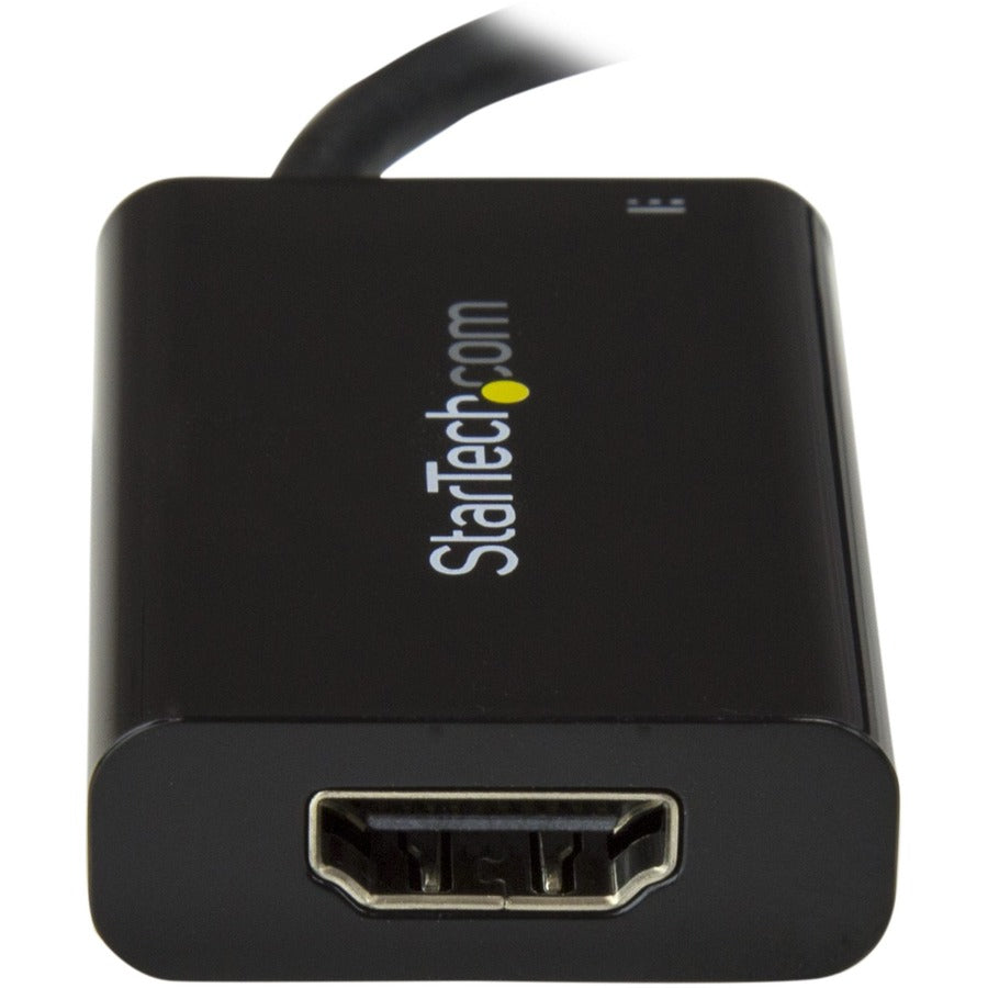 StarTech.com USB C to HDMI 2.0 Adapter 4K 60Hz with 60W Power Delivery Pass-Through Charging - USB Type-C to HDMI Video Converter - Black — CDP2HDUCP