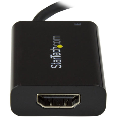 StarTech.com USB C to HDMI 2.0 Adapter 4K 60Hz with 60W Power Delivery Pass-Through Charging - USB Type-C to HDMI Video Converter - Black — CDP2HDUCP