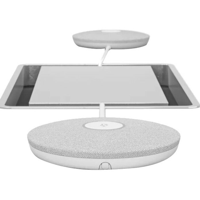 Logitech Rally Mic Pod for Rally, Rally Bar, and Rally Bar Mini, White — 952-000038