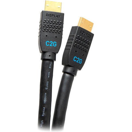 C2G 50ft Performance Series Ultra Flexible High Speed HDMI Cable w Ethernet - In-Wall CMG Rated - 4K 60Hz - M/M - Black — C2G10384