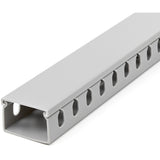 StarTech.com Cable Management Raceway with Cover 1-1/2"(38mm)W x 1"(25mm)H, 6.5ft(2m) length, 3/8"(8mm) Slots, Wall Wire Duct, UL Listed — CBMWD3825