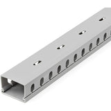 StarTech.com Cable Management Raceway with Cover 1-1/2"(38mm)W x 1"(25mm)H, 6.5ft(2m) length, 3/8"(8mm) Slots, Wall Wire Duct, UL Listed — CBMWD3825