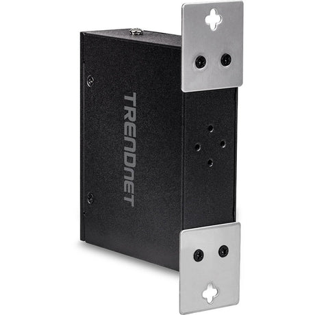 TRENDnet Industrial Gigabit PoE+ Extender, TI-E100, Single Port PoE, Power Over Ethernet, Supports PoE (15.4W) and PoE+ (30W), Extends 100m, Cascade 2 Units for Distance Up to 300m (984 ft.), IP30 — TI-E100