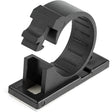 StarTech.com 100 Self Adhesive Cable Management Clips - Ethernet/Network Cable/Office Desk Cord Organizer - Sticky Wire Holder/Clamp Black — CBMCC3