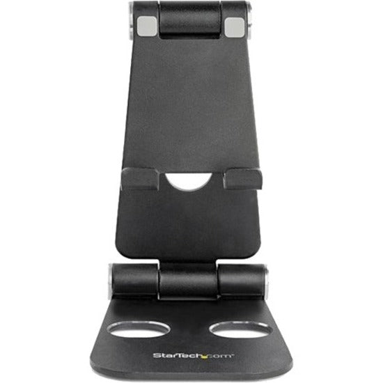 StarTech.com Phone and Tablet Stand - Foldable Universal Mobile Device Holder - Smartphones/Tablets - Adjustable Cell Phone Stand for Desk — USPTLSTNDB