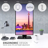 ViewSonic VP3268a-4K 32 Inch 4K UHD IPS Monitor with Advanced Ergonomics, 100% sRGB Rec 709, 14-bit 3D LUT, Eye Care, HDR10 Support, 90W USB C, RJ45, HDR10 — VP3268A-4K