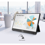 Asus ZenScreen MB16ACV 16" Class LCD Monitor - 16:9 - Silver — MB16ACV