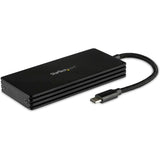 StarTech.com M.2 SSD Enclosure for M.2 SATA Drives - USB 3.1 Gen 2 - M.2 External Enclosure for USB-C Laptop - M.2 SATA USB Adapter — SM21BMU31CI3