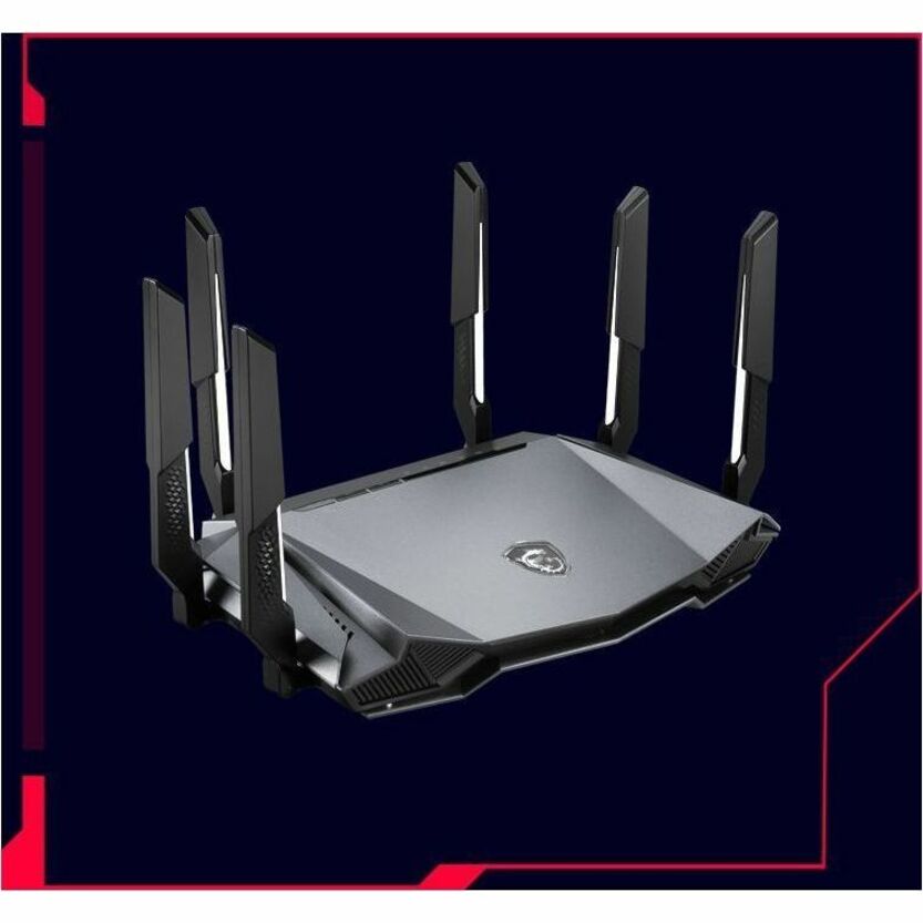 MSI RADIX AXE6600 Wi-Fi 6E IEEE 802.11 a/b/g/n/ac/ax Ethernet Wireless Router — RADIXAXE6600