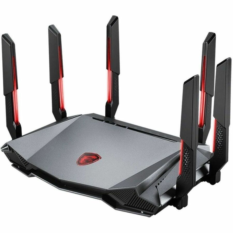 MSI RADIX AXE6600 Wi-Fi 6E IEEE 802.11 a/b/g/n/ac/ax Ethernet Wireless Router — RADIXAXE6600