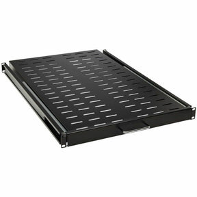 Eaton Tripp Lite Series SmartRack Sliding Steel Rack Shelf - 1U, Vented, 28.3 in. Deep, Holds up to 50 lb. (23 kg) — SRSHELF4PSLVENT