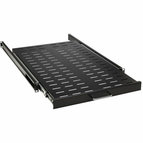 Eaton Tripp Lite Series SmartRack Sliding Steel Rack Shelf - 1U, Vented, 28.3 in. Deep, Holds up to 50 lb. (23 kg) — SRSHELF4PSLVENT
