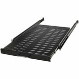 Eaton Tripp Lite Series SmartRack Sliding Steel Rack Shelf - 1U, Vented, 28.3 in. Deep, Holds up to 50 lb. (23 kg) — SRSHELF4PSLVENT